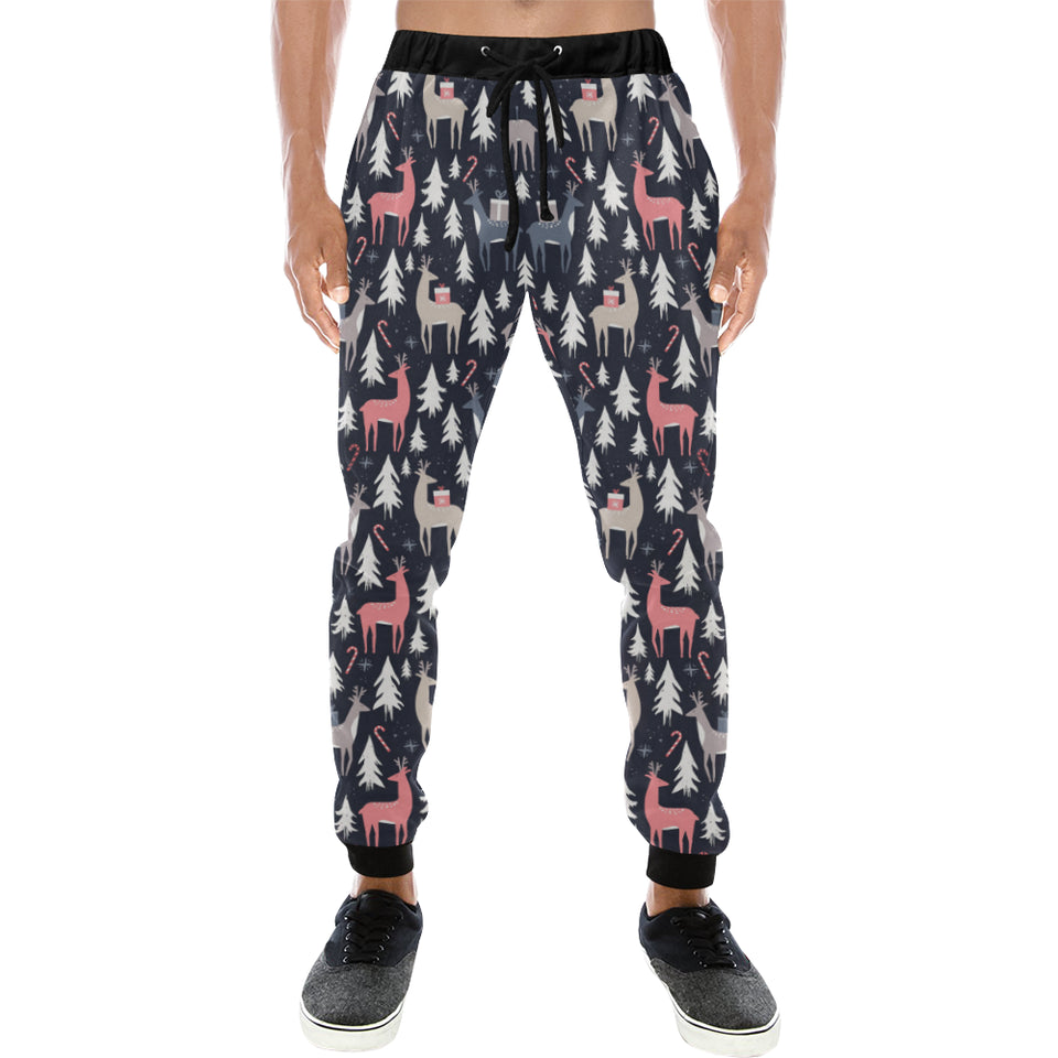 Deers Winter Christmas pattern Unisex Casual Sweatpants