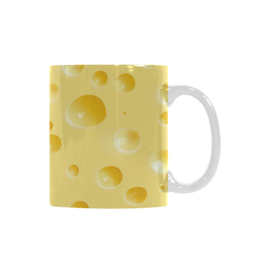 Cheese texture Classical White Mug (Fulfilled In US)