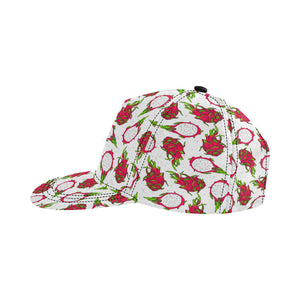 dragon fruits white background All Over Print Snapback Cap