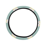 Cute hamster cheese pattern Car Steering Wheel Cover