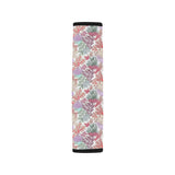 Coral Reef Pattern Print Design 03 Car Seat Belt Cover