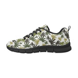 Canabis Marijuana Weed Pattern Print Design 05 Women's Sneaker Shoes