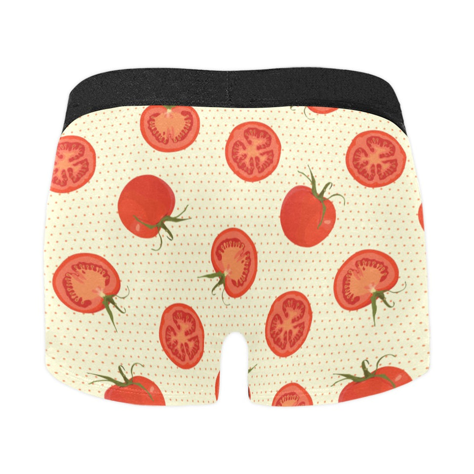 Tomato dot background Men's All Over Print Boxer Briefs Men's Underwear