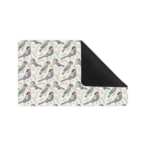 Pigeon Pattern Print Design 04 Doormat