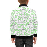 Chemistry Periodic Table Pattern Print Design 03 Kids' Boys' Girls' Bomber Jacket