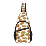 Sandwich Pattern Print Design 02 All Over Print Chest Bag