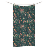 Snake forest pattern Bath Towel