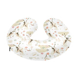Beautiful Japanese cranes pattern U-Shaped Travel Neck Pillow