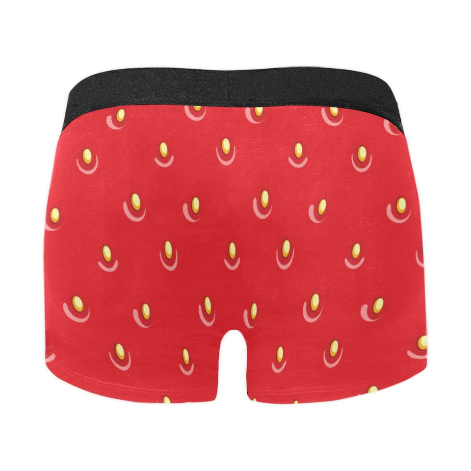 strawberry texture skin pattern Men's All Over Print Boxer Briefs Men's Underwear