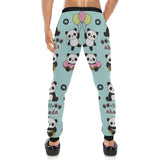 Cute baby panda pattern Unisex Casual Sweatpants