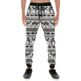 Camel polynesian tribal pattern Unisex Casual Sweatpants