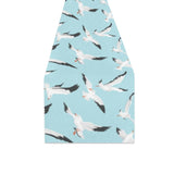 Seagull Pattern Print Design 01 Table Runner
