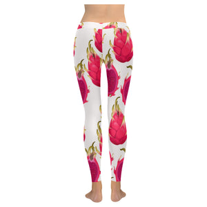 dragon fruits design pattern Women's Legging Fulfilled In US