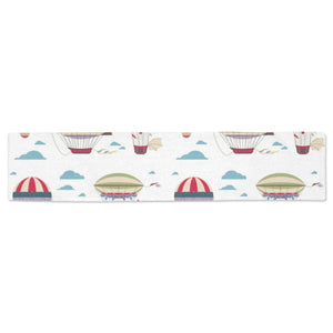 Hot air balloon pattern Table Runner