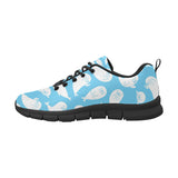 Cute white sea lion seals pattern Men's Sneaker Shoes