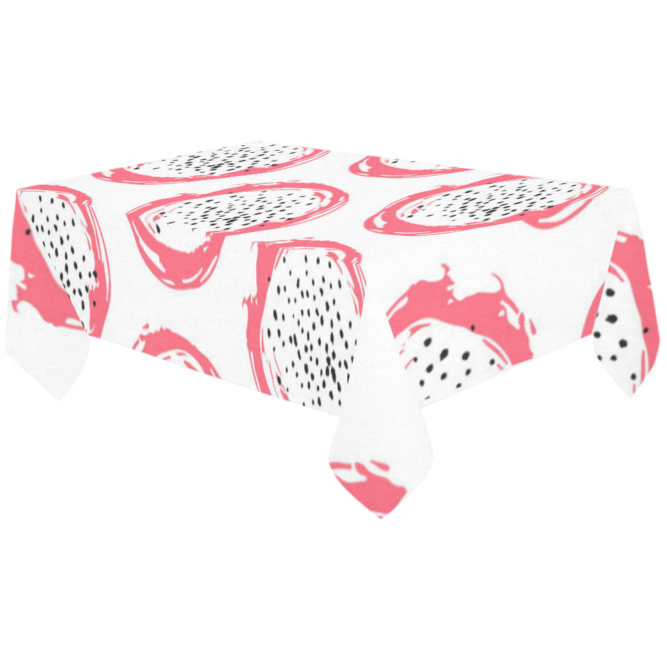 Hand drawn dragon fruit Tablecloth