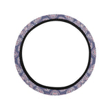 Indian Batik Style pattern Car Steering Wheel Cover