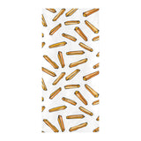 French fries potato pattern Beach Towel