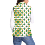 Horseshoes Pattern Print Design 04 Women's Padded Vest