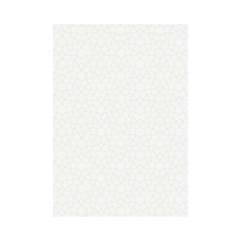 arabic white pattern House Flag Garden Flag