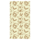Windmill Wheat pattern Bath Towel