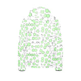 Chemistry Periodic Table Pattern Print Design 03 Kids' Boys' Girls' Padded Hooded Jacket