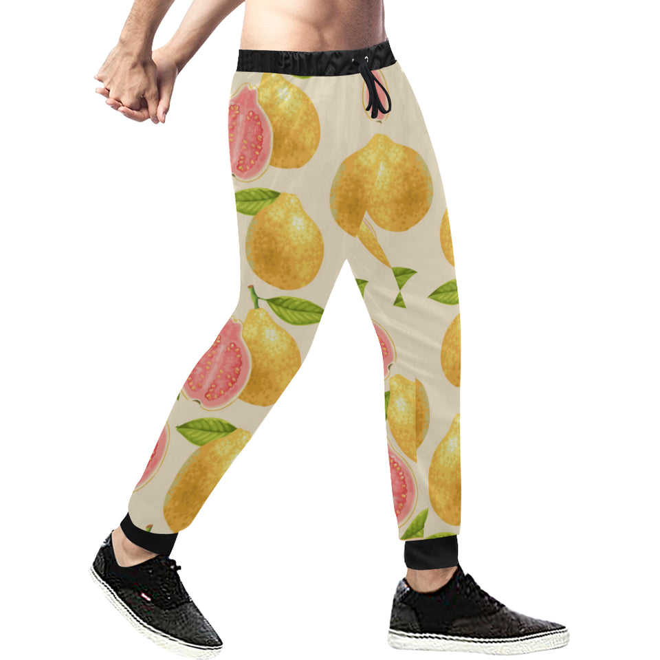 Beautiful guava pattern Unisex Casual Sweatpants