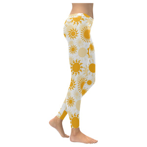 Sun design pattern Women's Legging Fulfilled In US