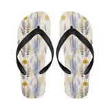 Lavender modern pattern blackground Unisex Flip Flops
