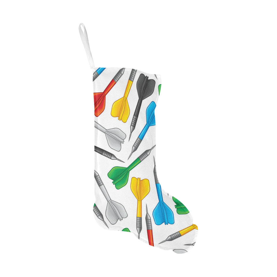 Darts Pattern Print Design 03 Christmas Stocking