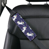 Hand drawn cute unicorn star planet Car Seat Belt Cover