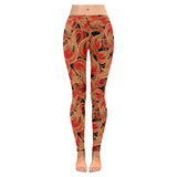 Fire flame pattern Women's Legging Fulfilled In US