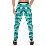 Dolphin sea pattern Unisex Casual Sweatpants
