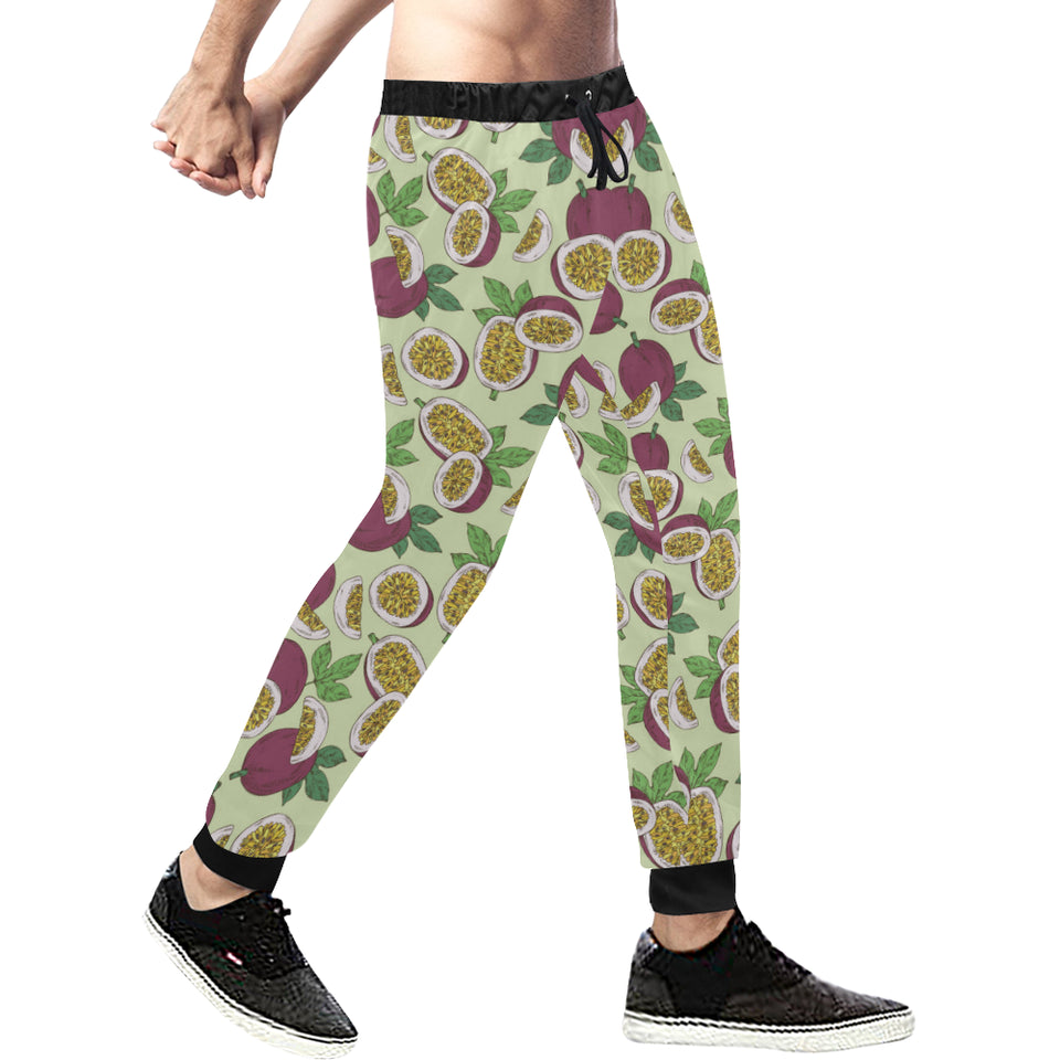 Paassion fruit pattern Unisex Casual Sweatpants