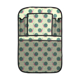 Snail Pattern Print Design 04 Car Seat Back Organizer