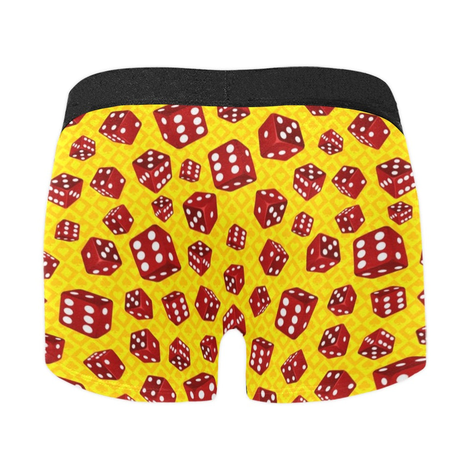 Dice Pattern Print Design 04 Men's All Over Print Boxer Briefs Men's Underwear