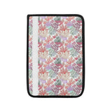 Coral Reef Pattern Print Design 03 Car Seat Belt Cover