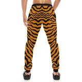 Bengal tigers skin print pattern Unisex Casual Sweatpants
