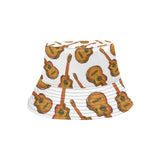 Paint Guitar Pattern Unisex Bucket Hat