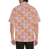 Pig Pattern Print Design 04 Men's All Over Print Hawaiian Shirt (Model T58)