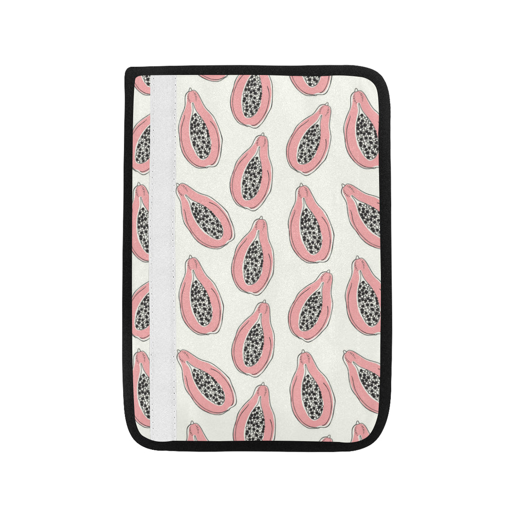 papaya pattern Car Seat Belt Cover