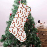 Sausage Pattern Print Design 04 Christmas Stocking