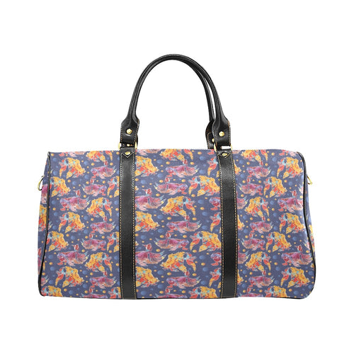 Goldfish Pattern Print Design 05 Travel Bag