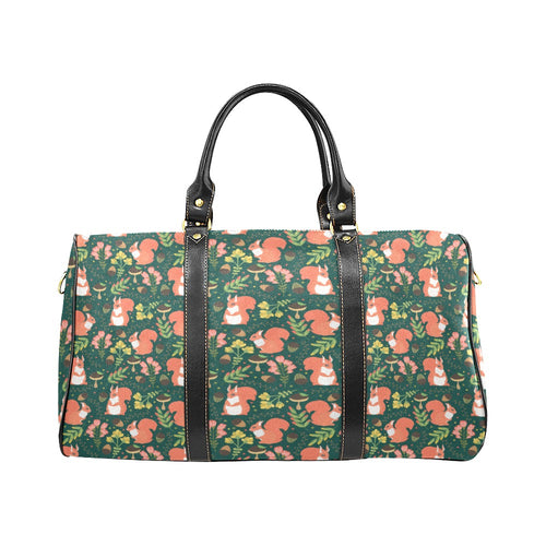 Squirrel Pattern Print Design 03 Travel Bag