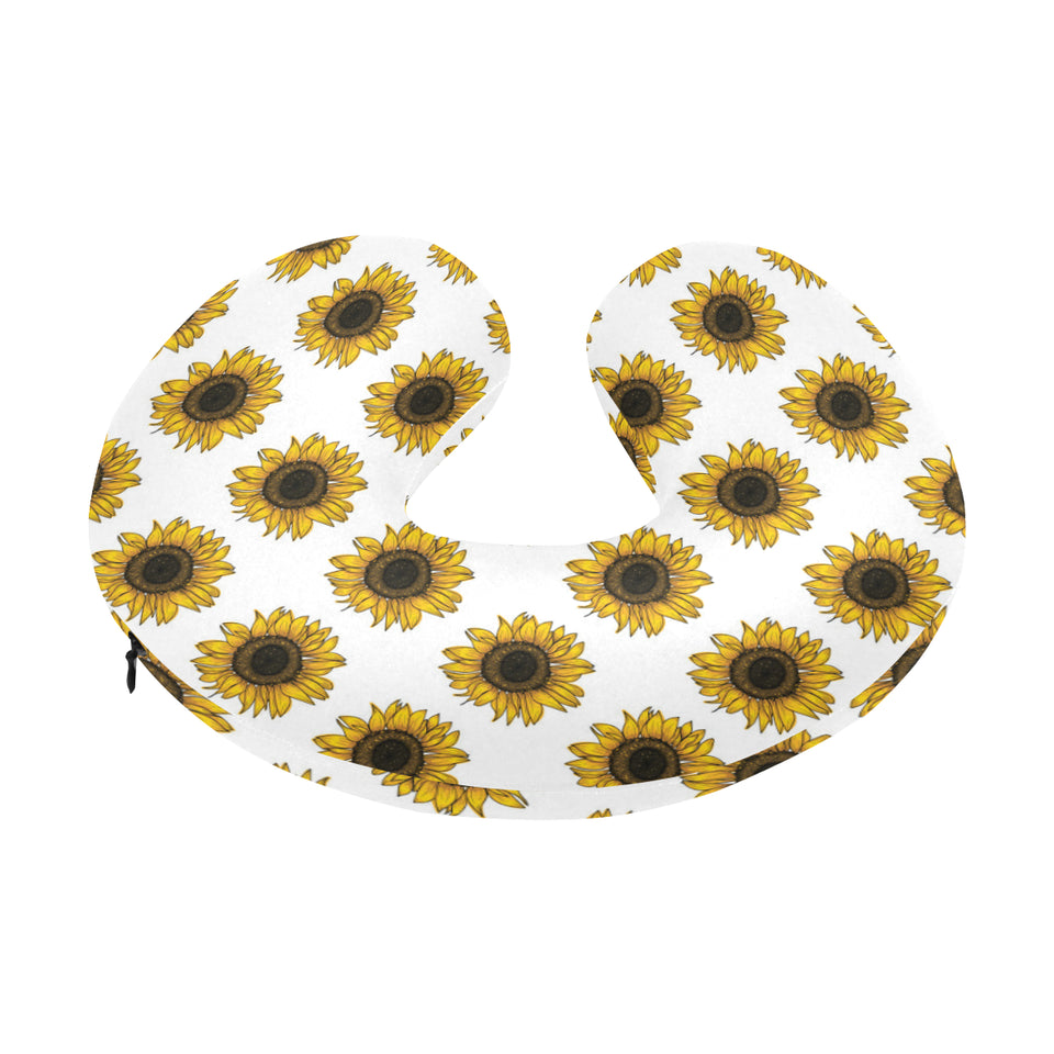 sunflowers design pattern U-Shaped Travel Neck Pillow