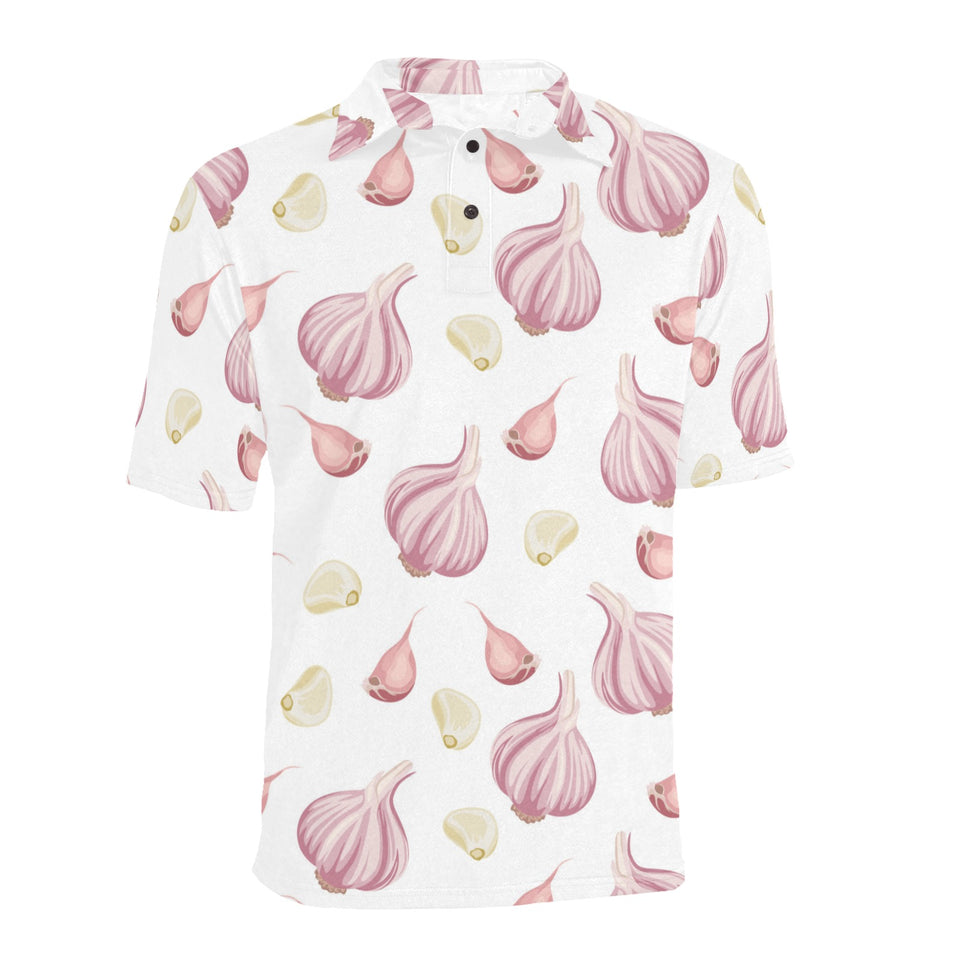 Garlic pattern Men's All Over Print Polo Shirt