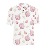 Garlic pattern Men's All Over Print Polo Shirt