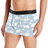 Cute polar bears Christmas decoration pattern Men's All Over Print Boxer Briefs Men's Underwear