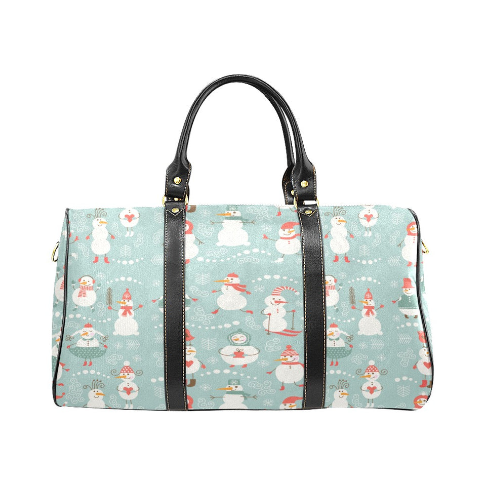 Cute snowman pattern Travel Bag