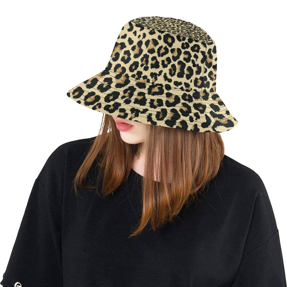 Leopard print design pattern Unisex Bucket Hat